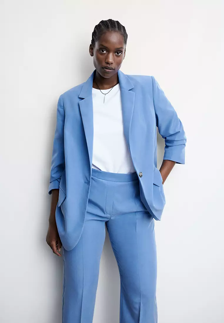 Mango modal blend suit blazer on sale