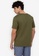ZALORA BASICS green Vertical Zip Pocket T-Shirt 40396AA091D8A3GS_2