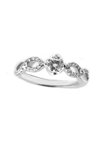 TOMEI TOMEI Ring, Diamond White Gold 750 (DO0145673) 89229ACC5ED421GS_1