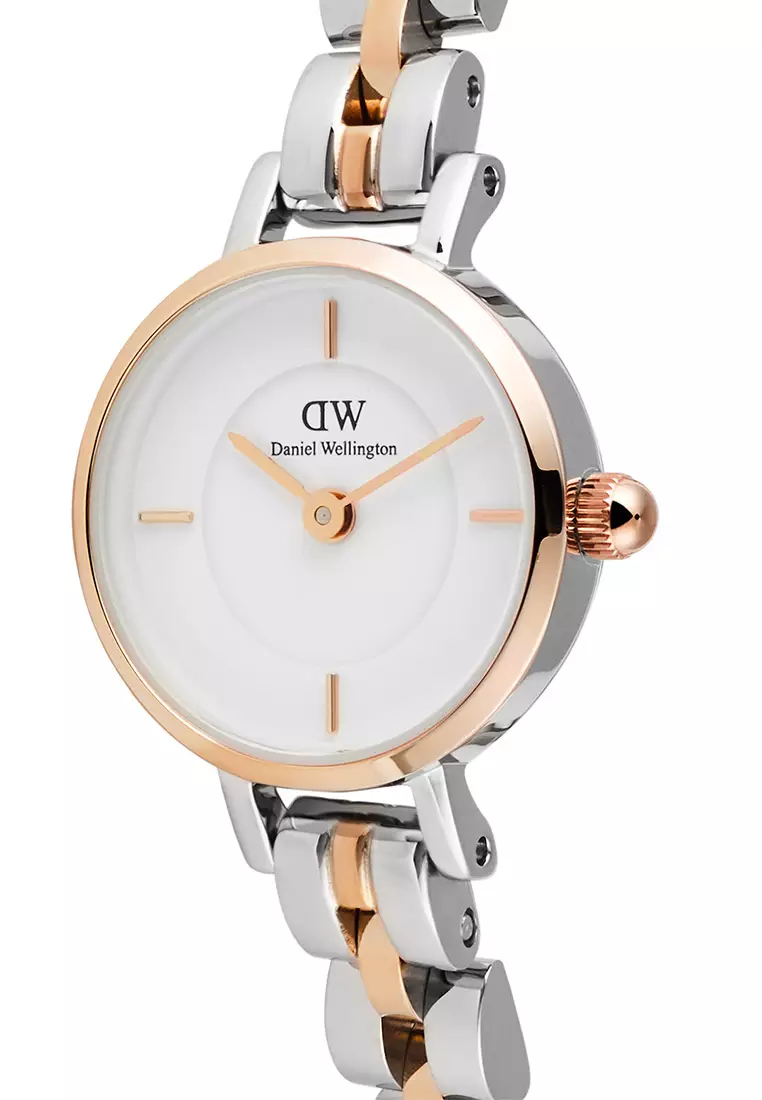 Petite Mini 3-Link Two Tone Rose Gold - Women Watch stainless steel watch DW Official Authentic Original