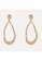 A-Excellence gold Open Statement Earrings in Round Shape 598D6ACC6E5C85GS_2