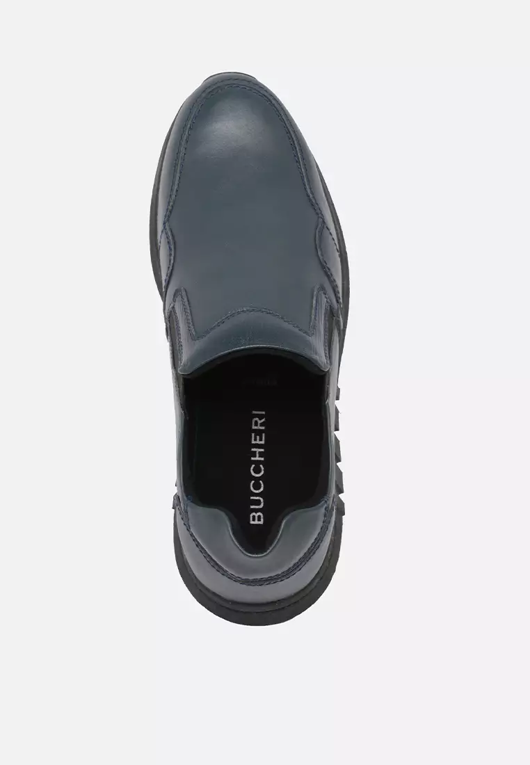 Buccheri Giles Loafers Man Navy