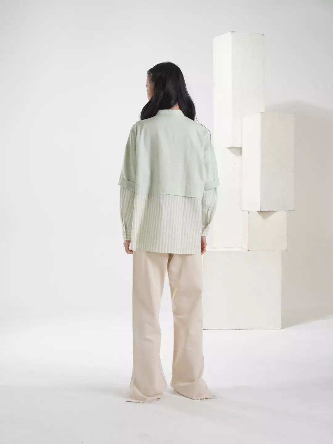 Aleza - Saba Shirt Pale Green