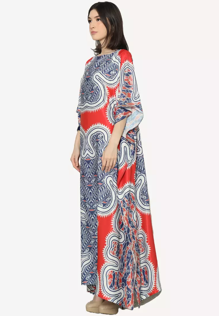 Kanzi Exclusive Short Sleeve Batik Red