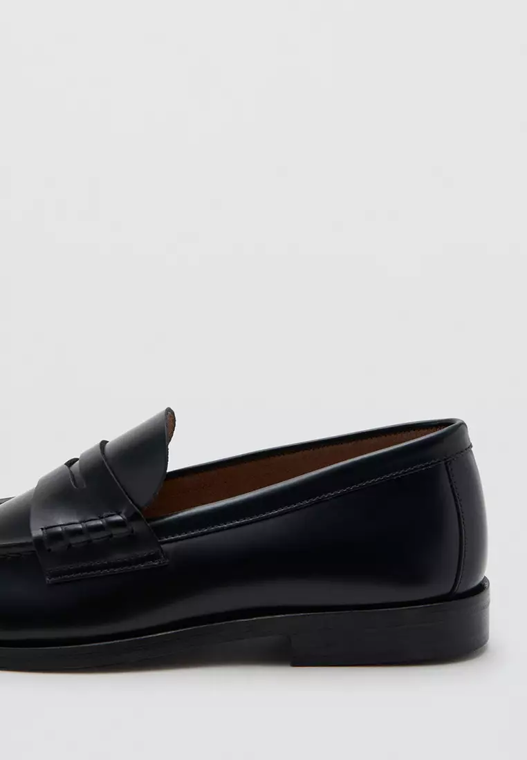 Leather Penny Loafers