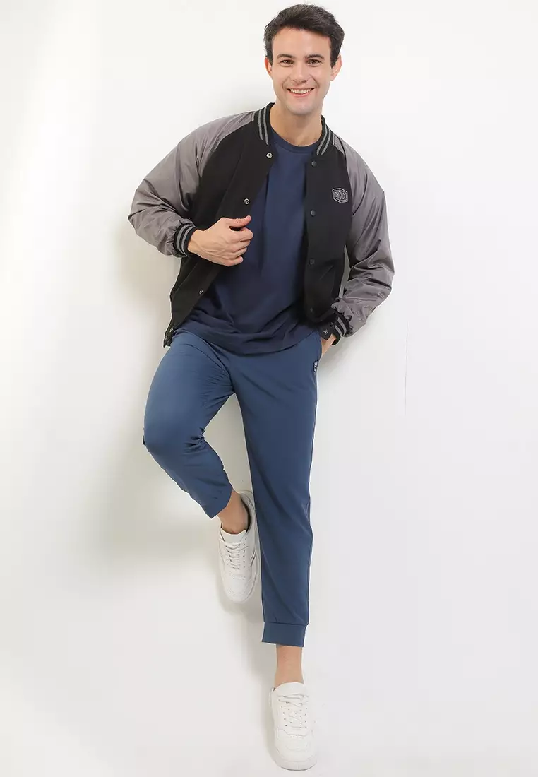 Sharks - Reversible Varsity Jacket - Blue [SGG1L0148]