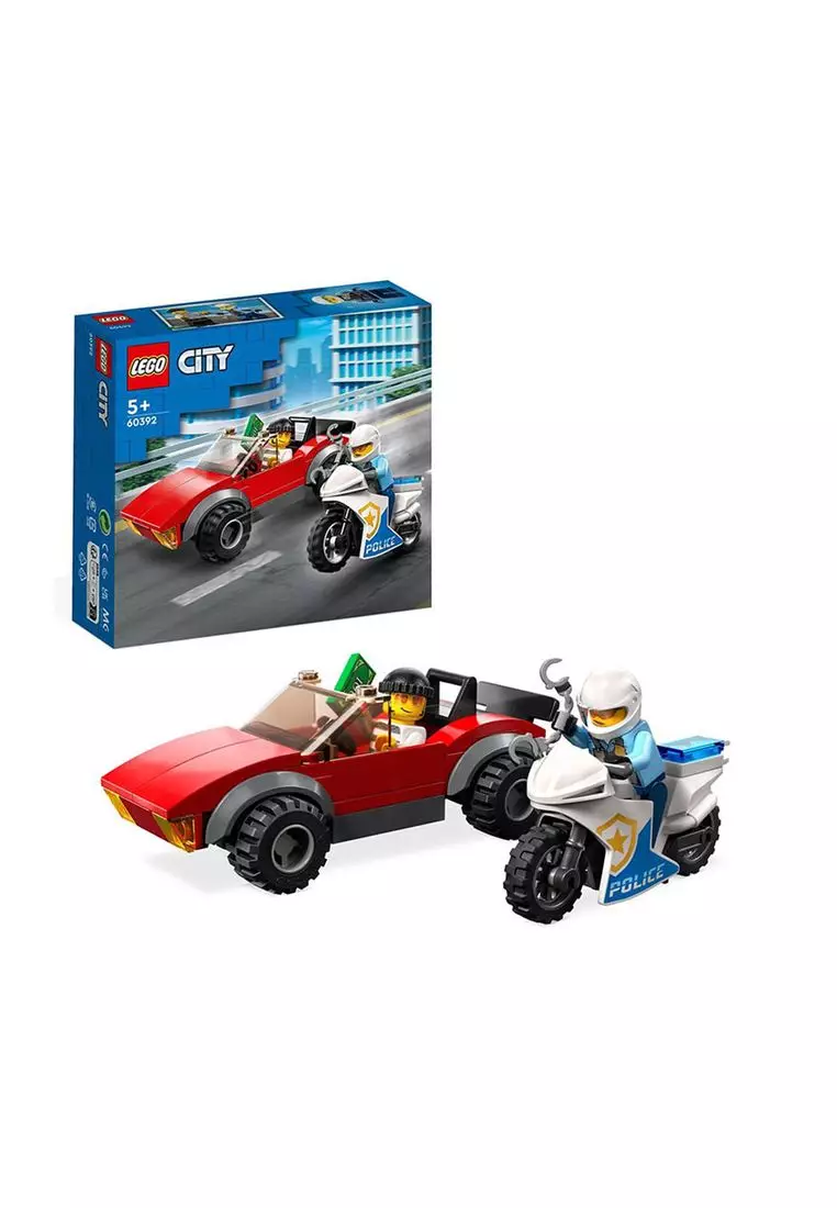 Buy LEGO City 60392 Police Bike Car Chase Age 5 Building