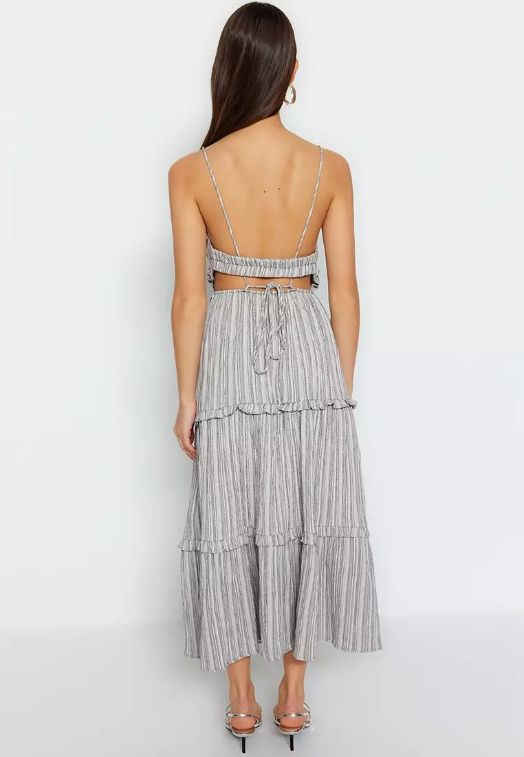 Buy Trendyol Strap Dress in Gray 2024 Online