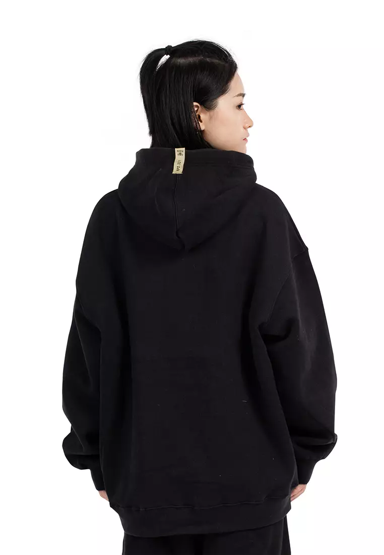 Reoparudo Reoparudo Double Print Embroidery Hoodie Black 2024