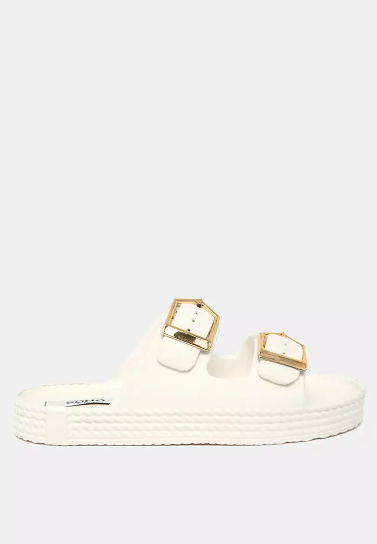 Soho White Women'S Slippers 21326 2026 | Buy Soho Online | ZALORA