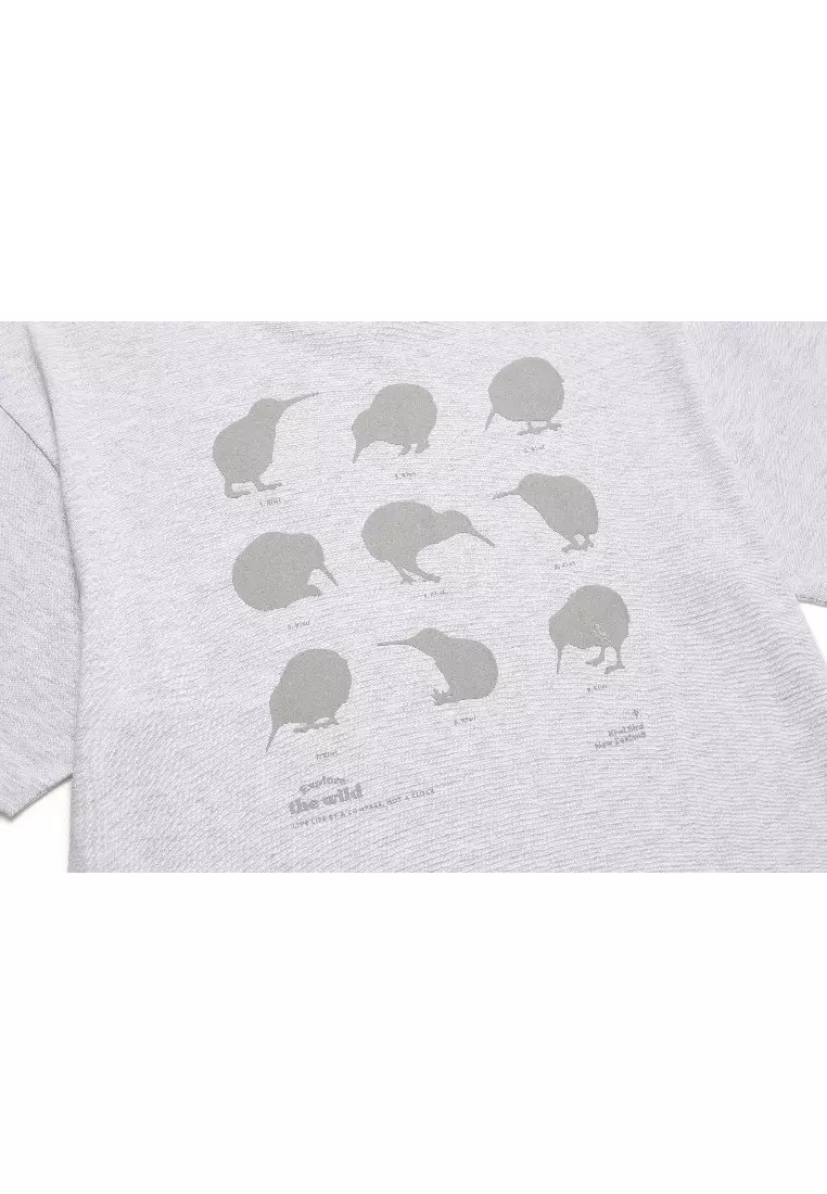 【NATIONAL GEOGRAPHIC】KIWI MOTION GRAPHIC ECO半袖Tシャツ NATIONAL GEOGRAPHIC】KIWI MOTION GRAPHIC ECO半袖Tシャツ