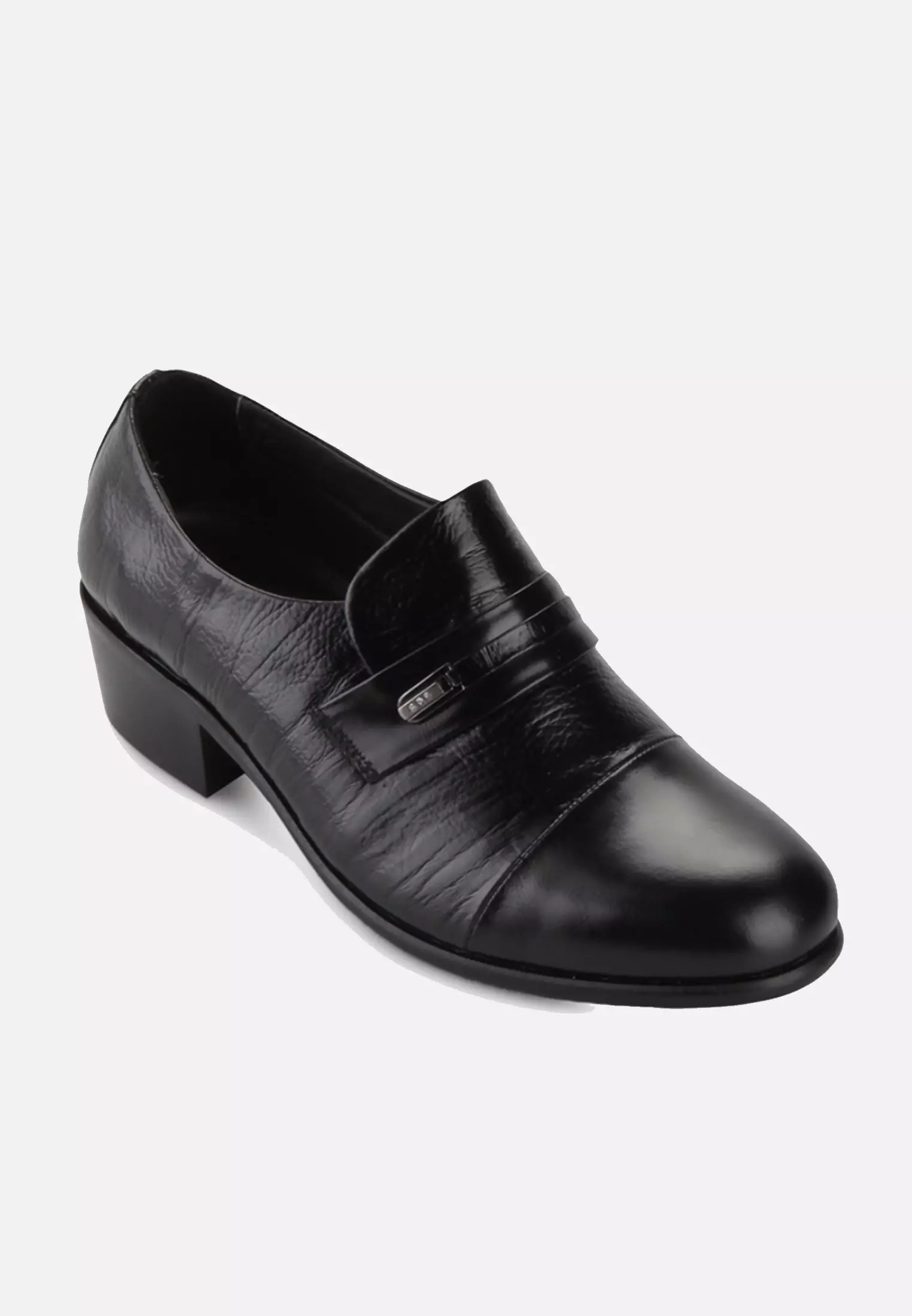 Levi Men Formal Pantofel Slip On Cow Leather