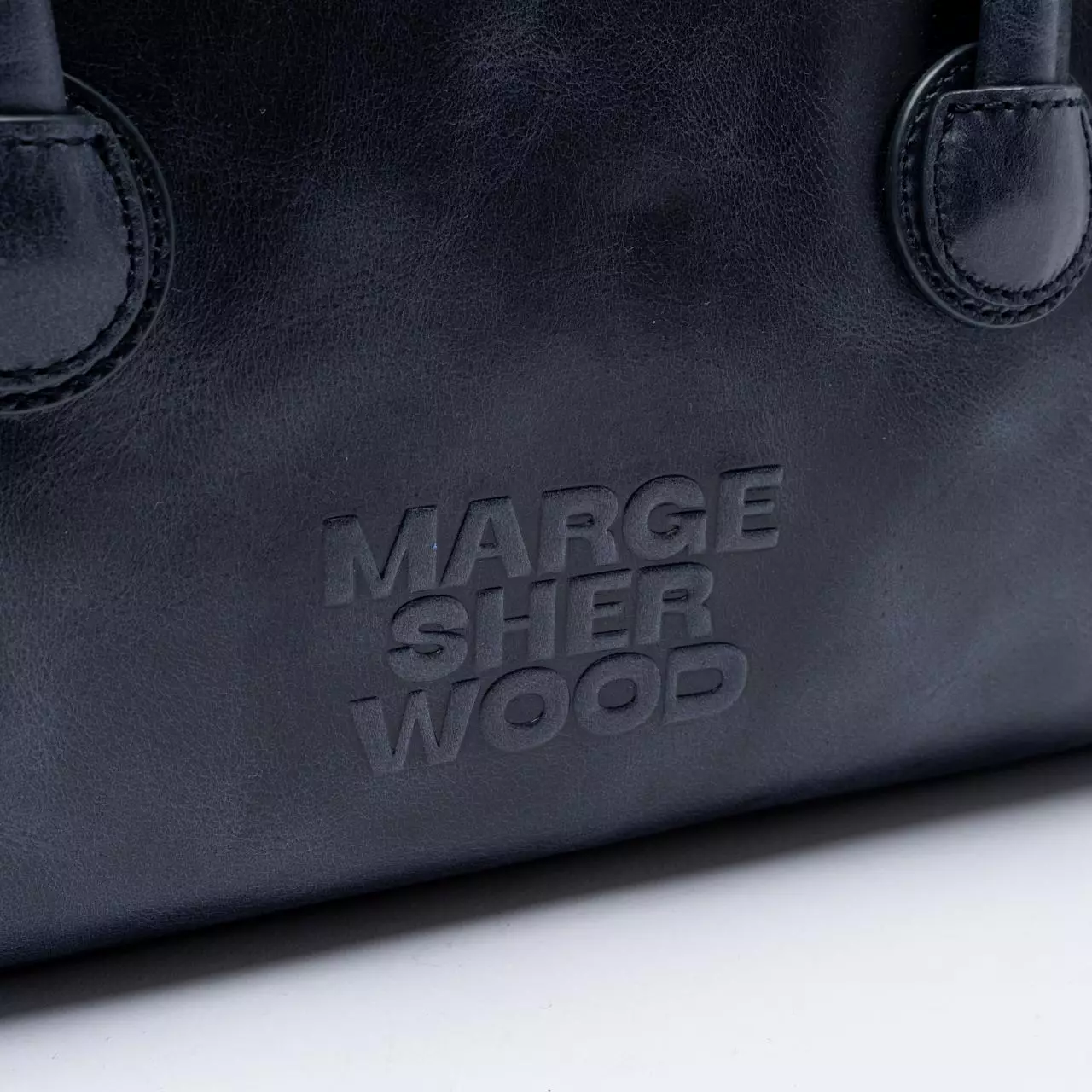 [4.4PRIL KEJUTAN HARGA] Soft Tote Bag Navy Pull-Up