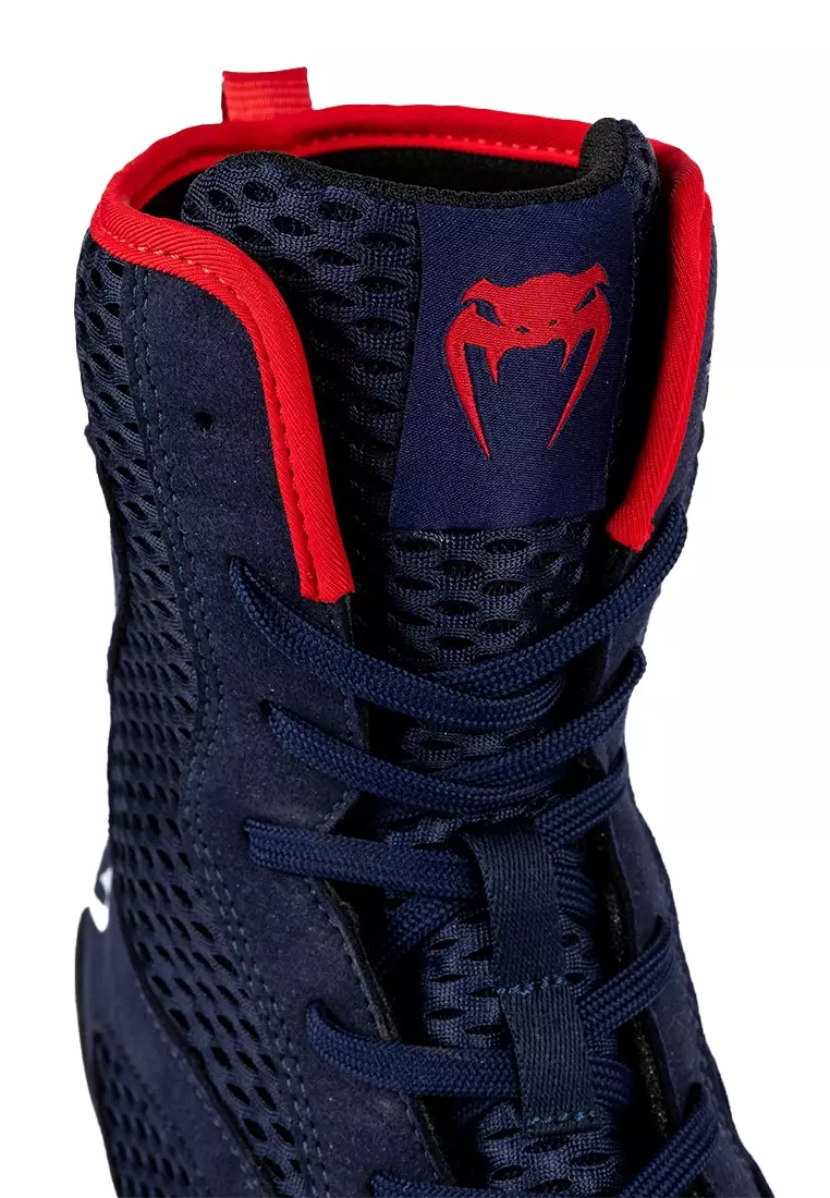 Buy Venum Venum Contender Boxing Shoes - Navy Blue/Red 2026 Online