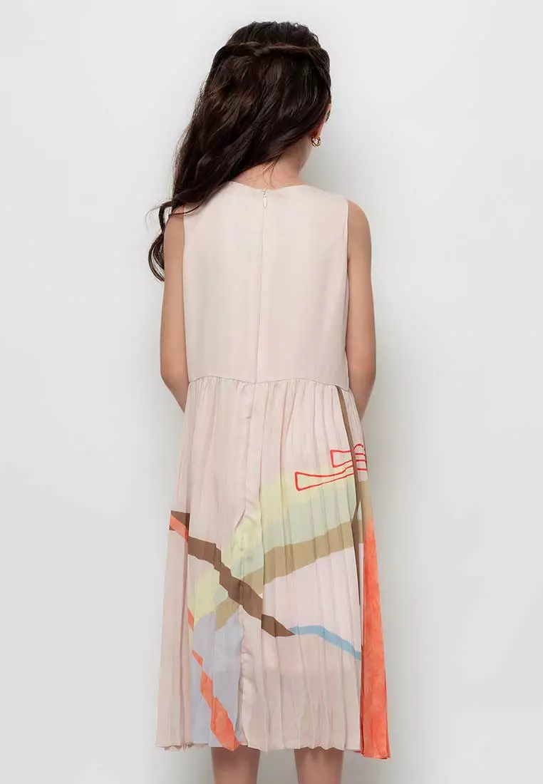 Treehouse Athenna Pleated Dress
