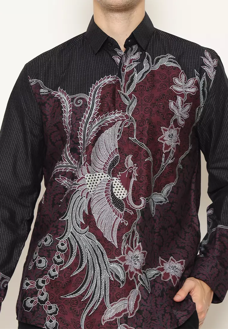 MY AKSA BATIK PRIA KEMEJA PANJANG FURING GIBSON GRIZELLE