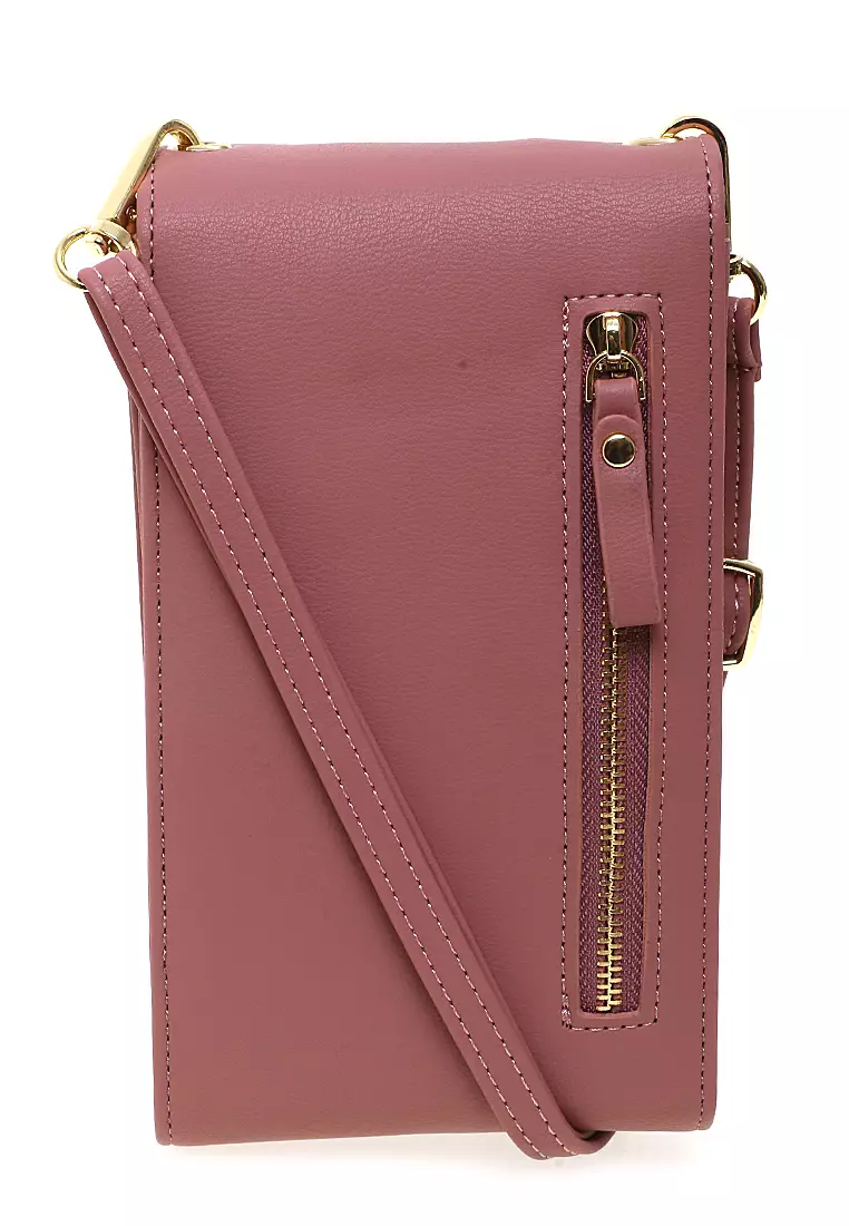 Sling Bag Tas Selempang Mini Wanita Dompet Multifungsi Many Slot Material Kulit Leather ORIGINAL