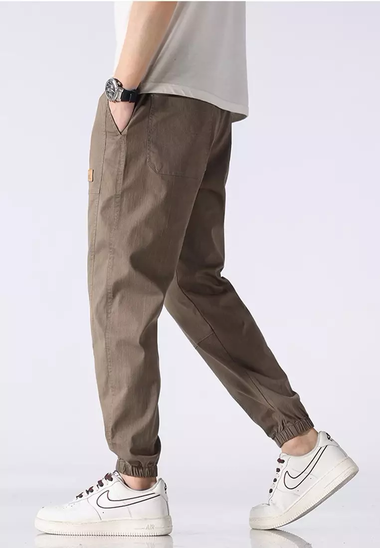 Drawstring Casual Jogger Pants