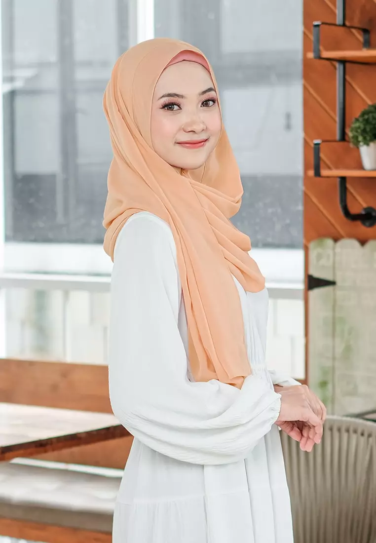 HIJAB INSTAN SHEILA - DUSTY ORANGE