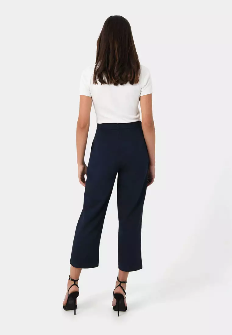 Luxury High-Waist Culottes