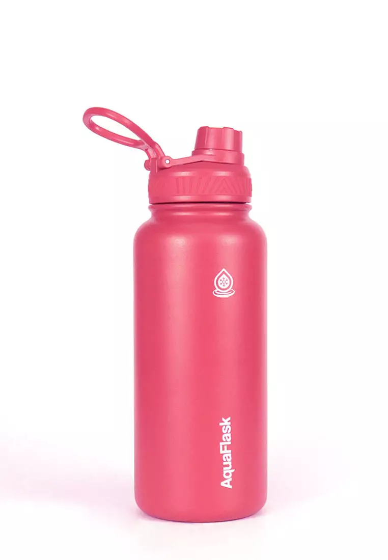 32oz Wide Mouth Water Bottle Flamingo