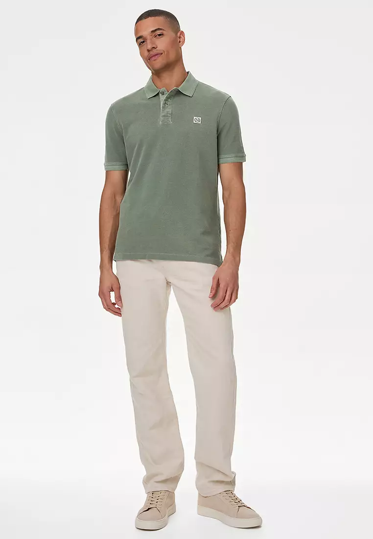 Pure Cotton Polo Shirt