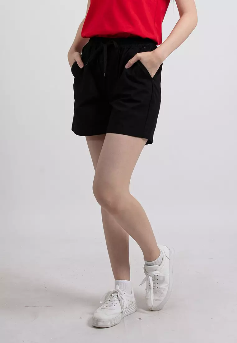Ladies drawstring shorts store