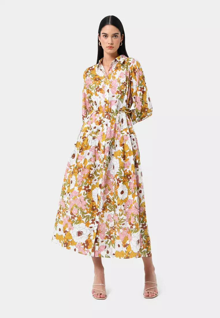 Blythe Printed Cotton Dress