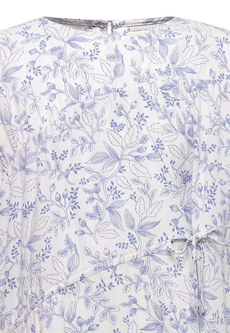 Pito Dito Girl Carlota Dress Anak Biru