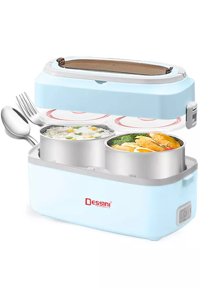 Buy DESSINI DESSINI ITALY 1L Electric Rice Cooker Lunch Box Non Stick  Stainless Steel Inner Pot with Steamer Periuk Nasi Elektrik Online