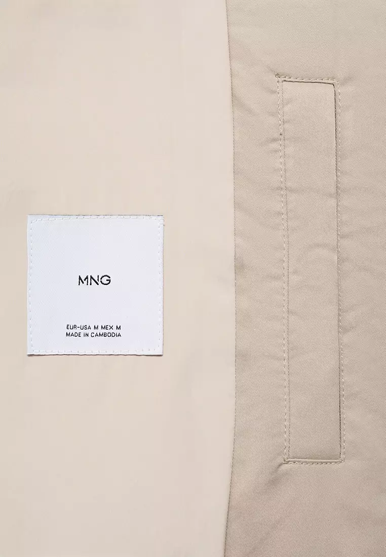 Classic Water-Repellent Trench Coat