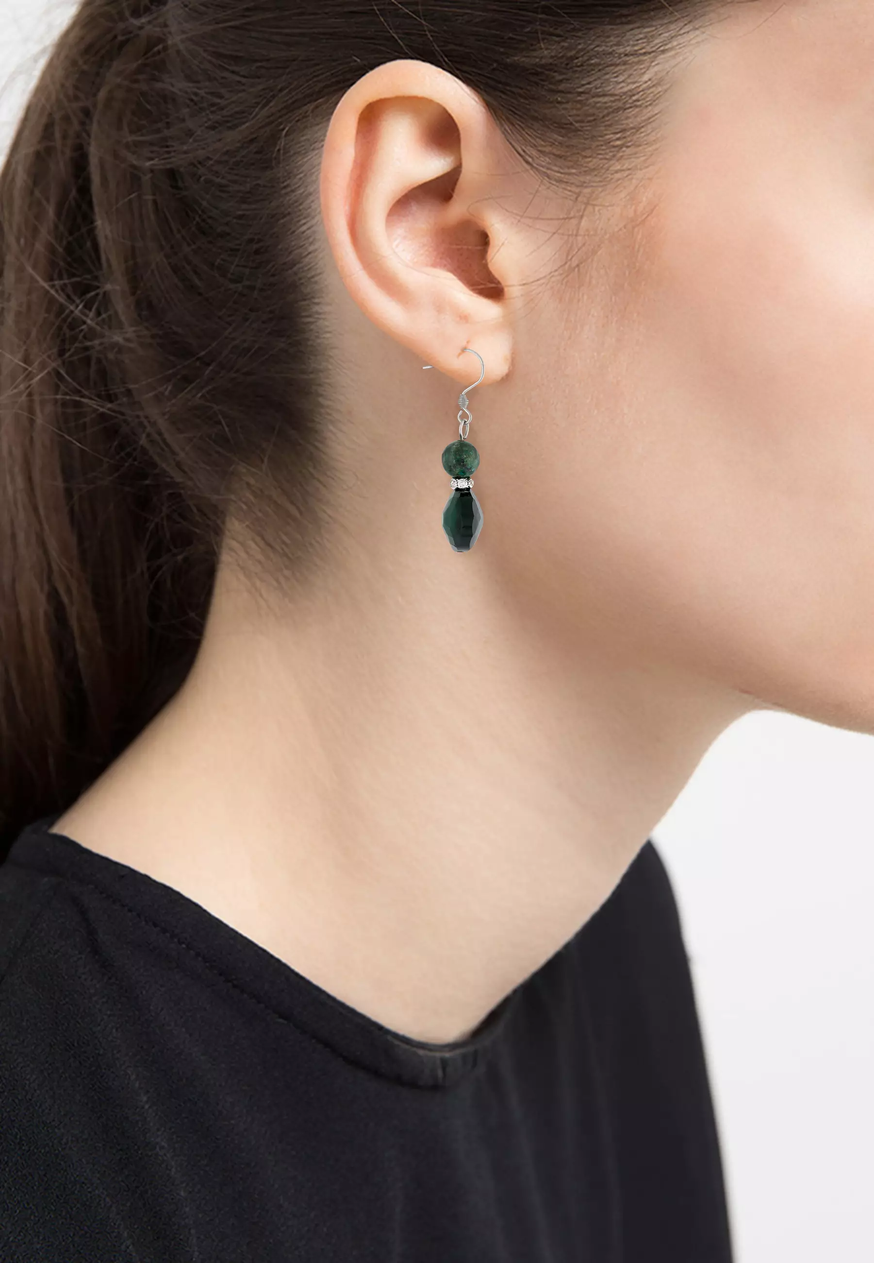 Austrian Kipferl with Ruby Zoisite