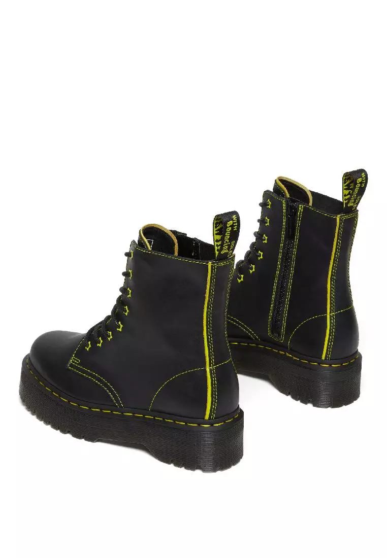 Dr Martens★JADON II STAR★厚底★BLACK+SULPHUR YELLOW Buy Dr. Martens JADON II STAR - SULPHUR YELLOW 2025 Online