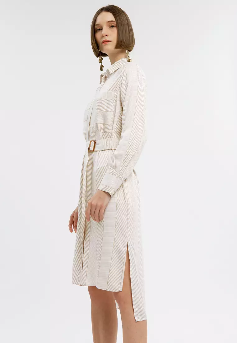 Minimal Meena Dress Warm Sand