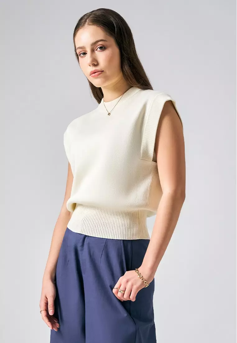 Extended Sleeve Top with Gusset Detail