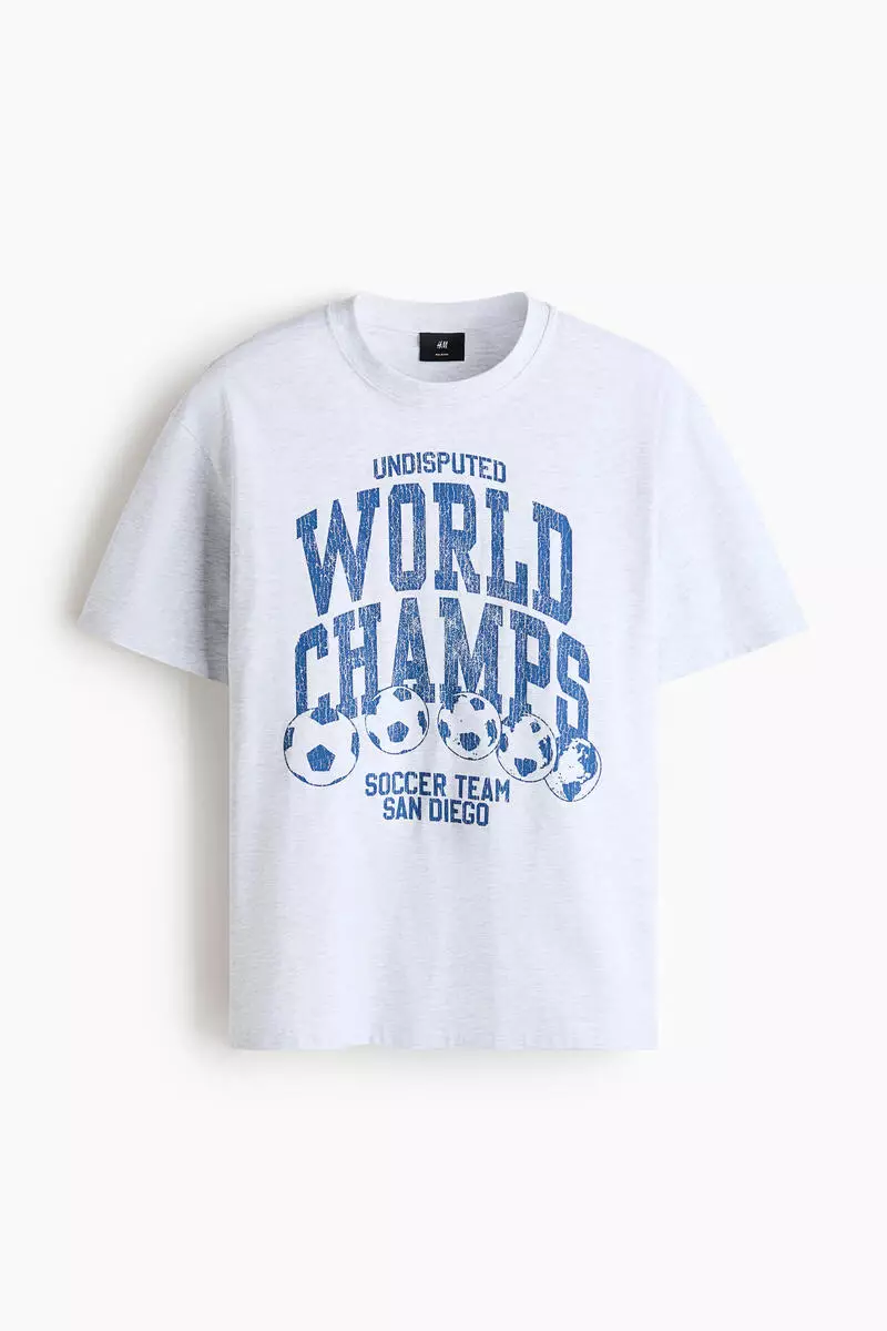 Loose Fit Printed T-shirt
