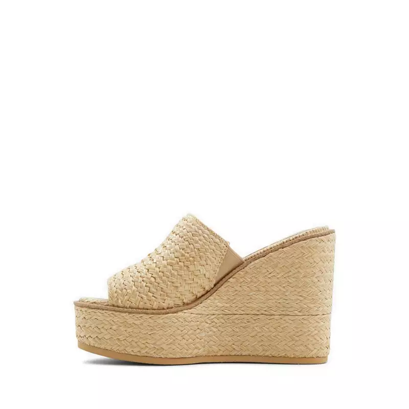ALDO Midsommar Women's Wedge Sandals - Open Natural