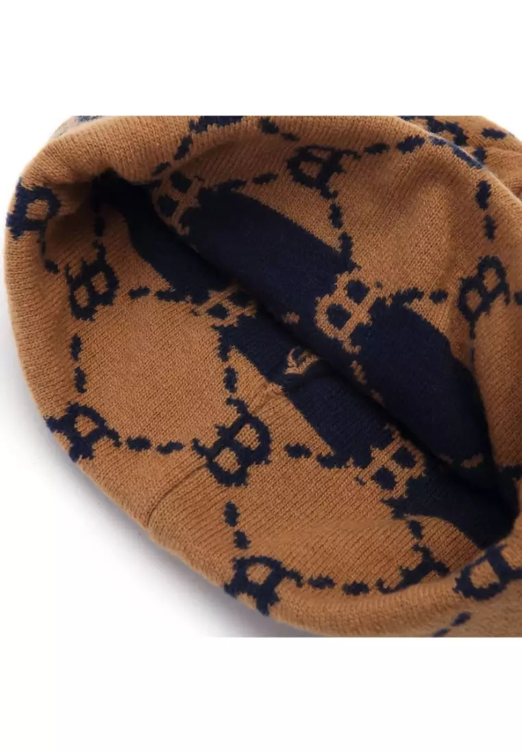 DIA MONOGRAM BEANIE BOSTON RED SOX