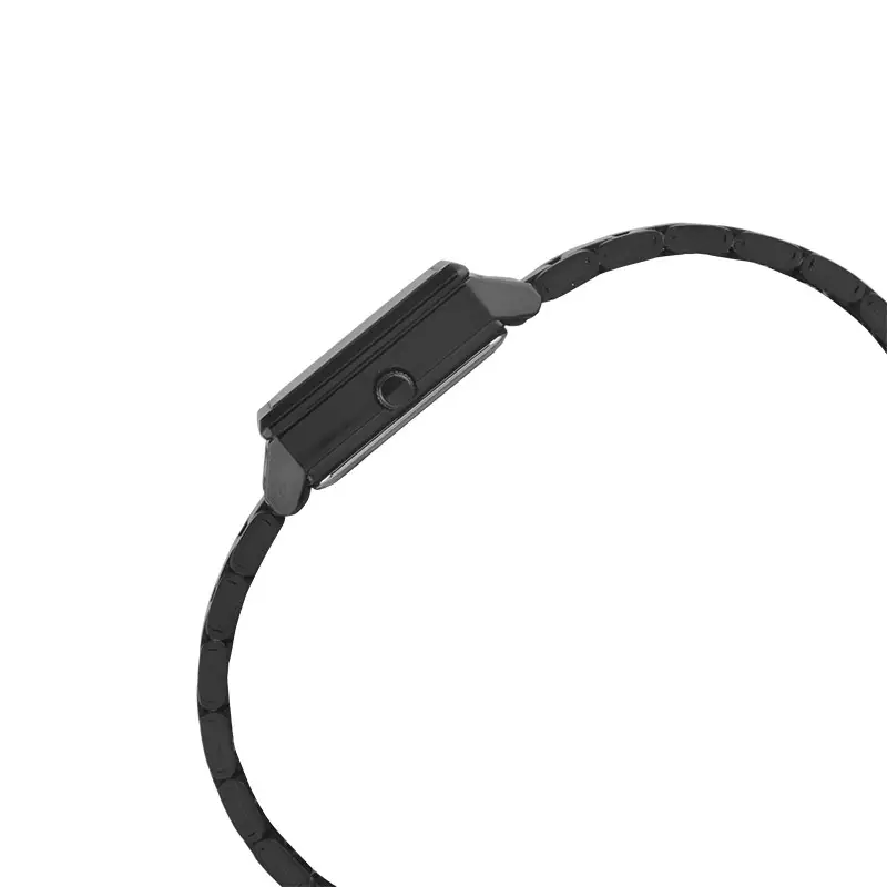 Jam Tangan Couple Christophe Arden CA 2003 BIPBARG Couple Black Dial Black Steel Strap