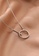 ZITIQUE silver Women's Simple Circle Necklace - Silver 0D064AC4FDAF56GS_4