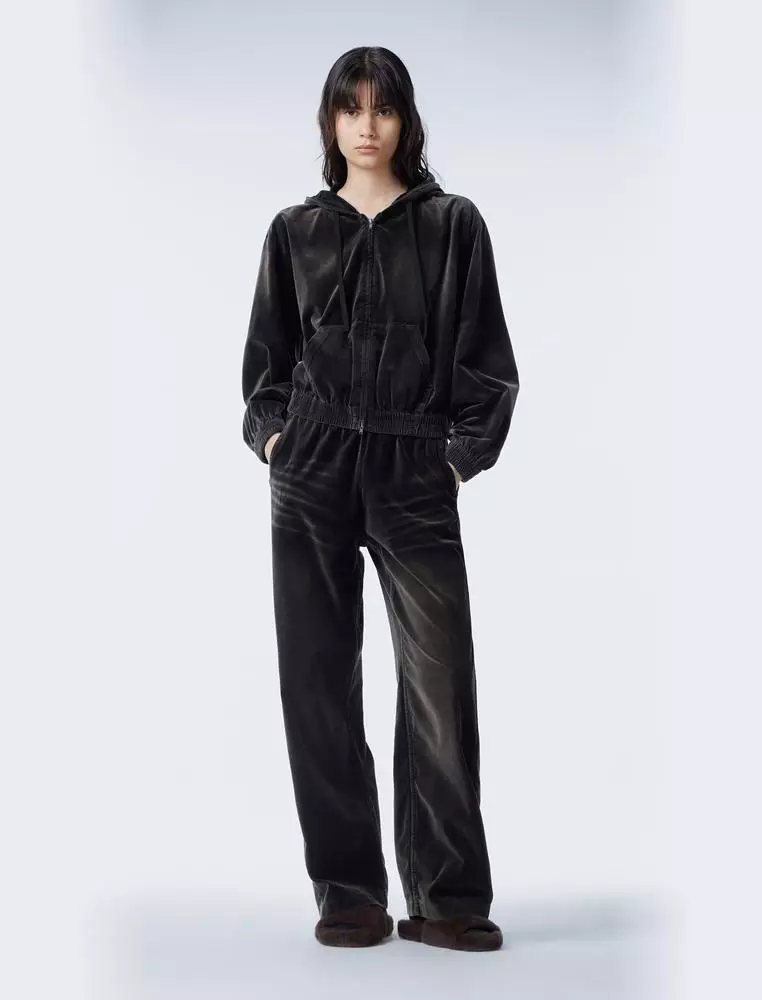 女士休閒直筒褲