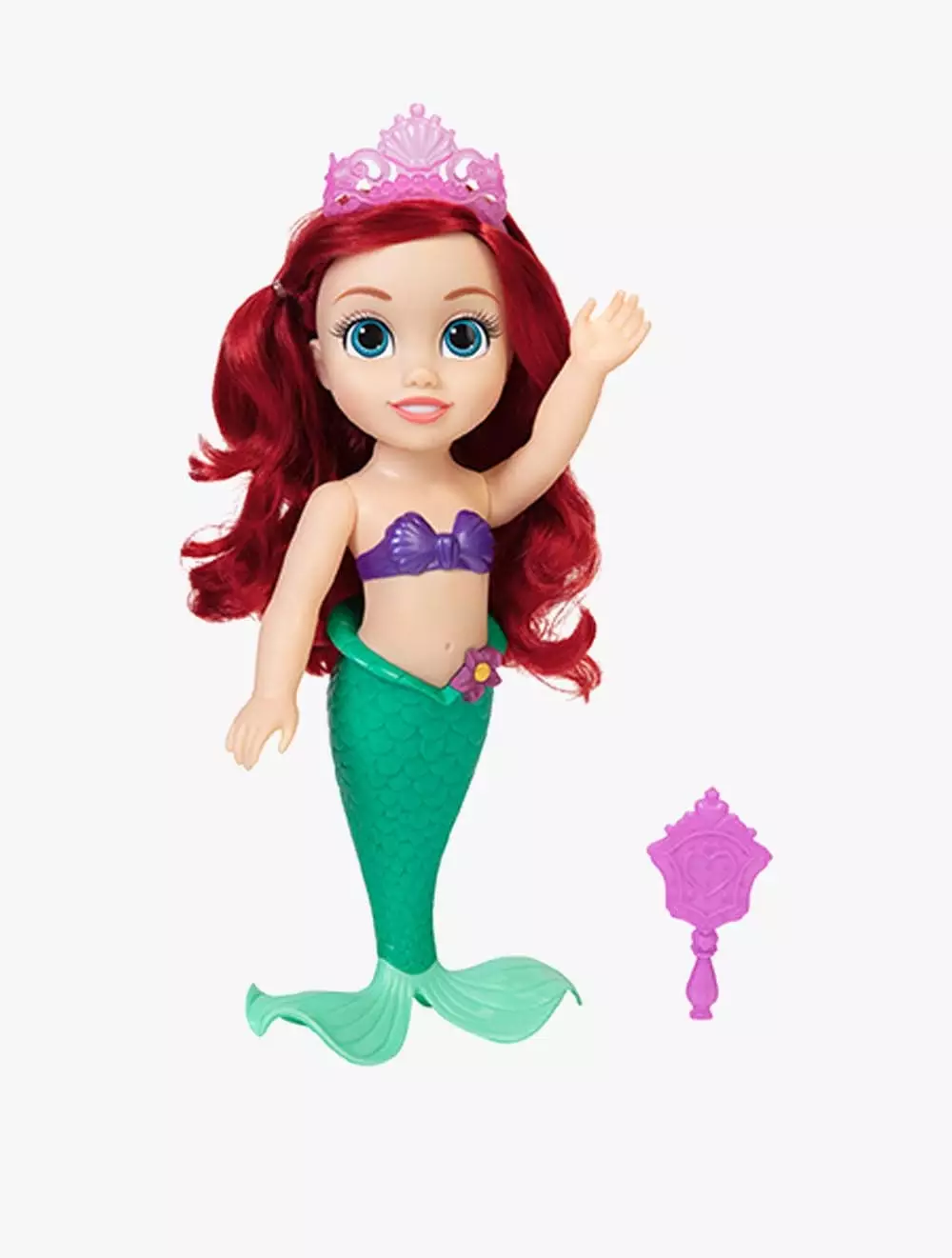 JAKK BATHTIME ARIEL WITH BRUSH - JAK212201