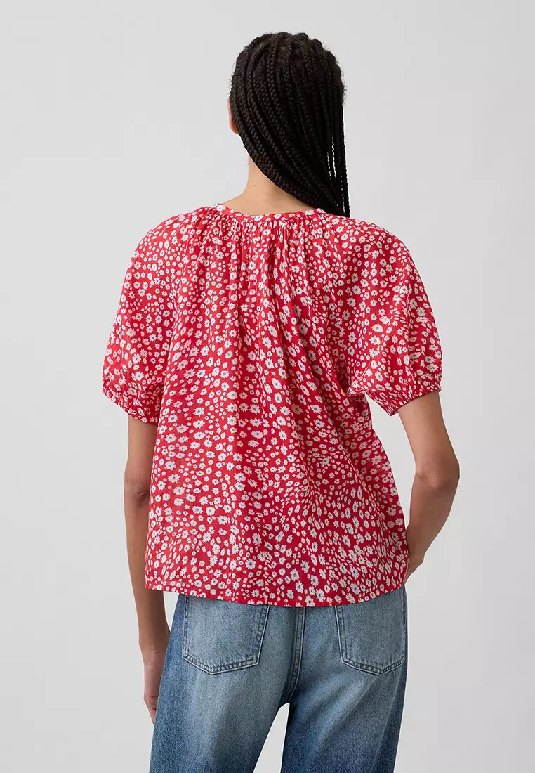 Puff Sleeves Top