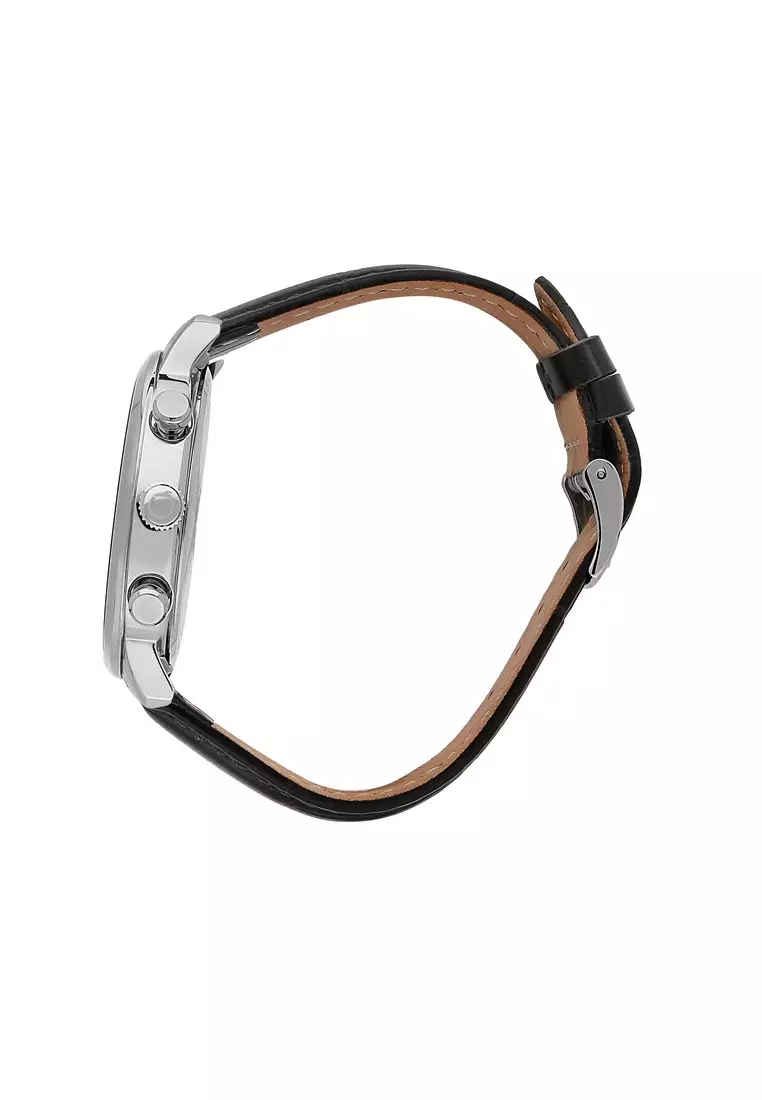 【2 Years Warranty】Trussardi T-Couple 43mm Men's Quartz Watch Luminous Dial Hands R2451147001 Japan Movement