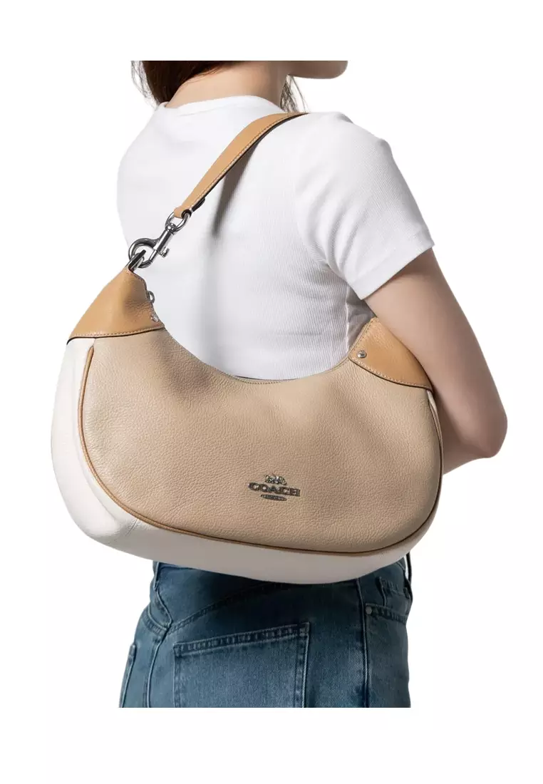 Mara Hobo In Colorblock - Beige/Multi