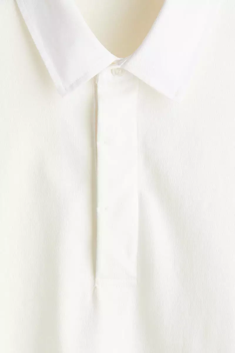 Loose Fit Cotton polo shirt