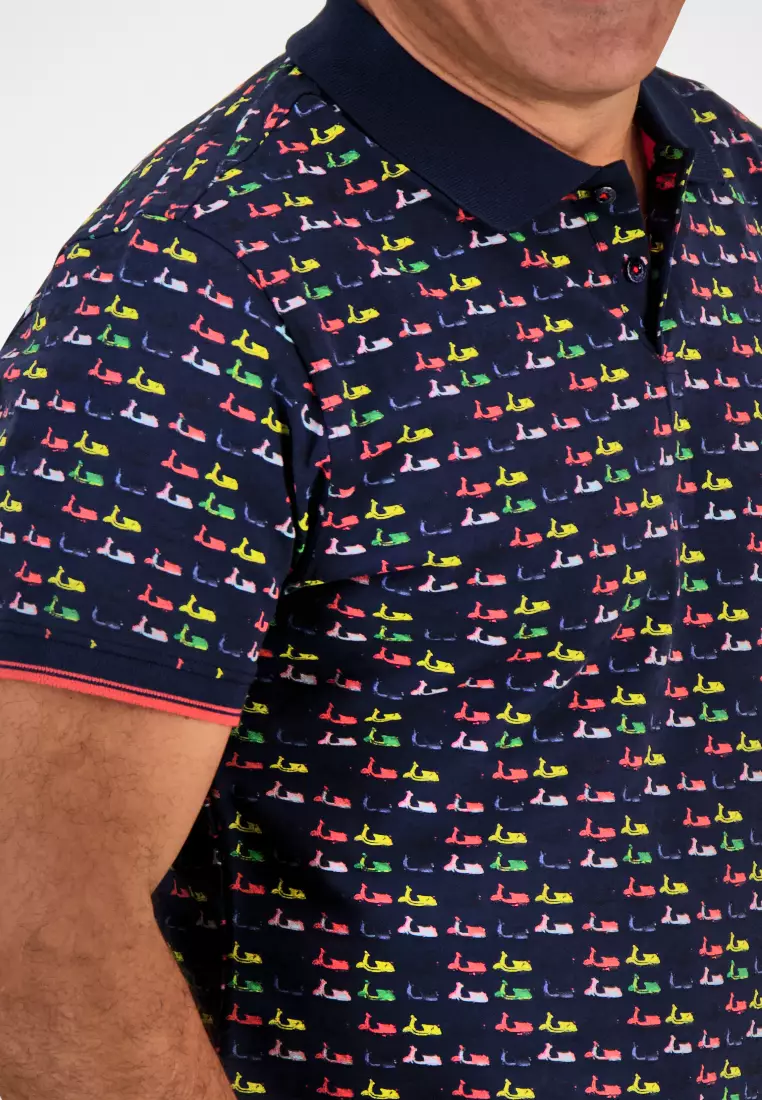 Buy A Fish Named Fred Men Navy Polo- Scooter Series 2026 Online | ZALORA