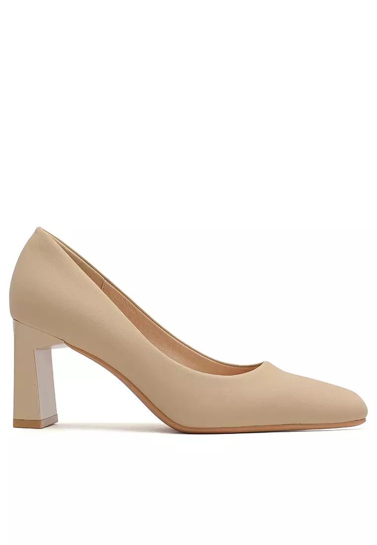 Discount on Twenty Eight Shoes  shoes - SKU: 7CM Square Toe Microfiber Leather Pumps BY2373-1