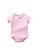 AKARANA BABY pink Quality Newborn Baby Romper One-Piece Double Sided Dupion Cotton (Pink) 87844KA6D17E54GS_1
