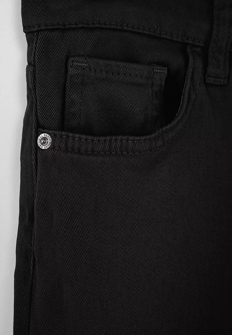 Elastic Waist Straight/Basic Boys' School Trousers